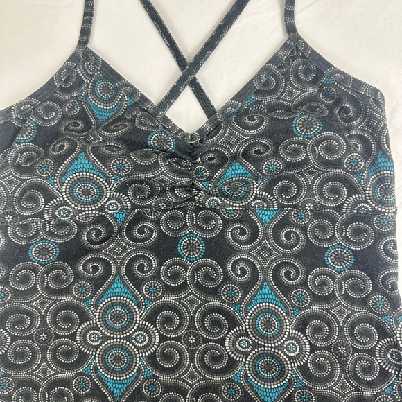 Prana Tops - prAna Patterned Crisscross Back Stretch Dress